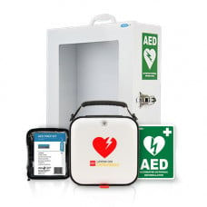 LIFEPAK CR2 Essential Fully-Automatic Defib - Cabinet Bundle