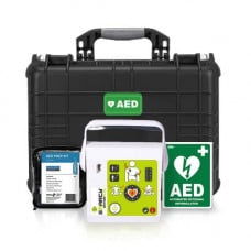 Smarty Saver Plus Defibrillator SM2 - AED - Fully Automatic - Vehicle & Marine Bundle