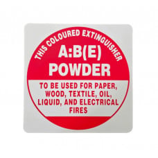 Fire Extinguisher ABE Sign (POLY) Fire Extinguisher ABE Sign (POLY)