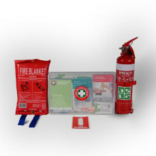Home Kitchen First Aid & Fire Safety Bundle