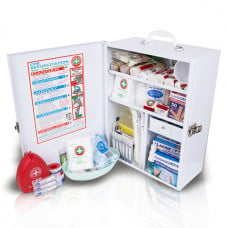 K901 Industry Compliant First Aid KIt - Large, Metal, Wall-mount