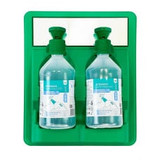 Eye Wash Station - 2 x Saline 500mL Bottles