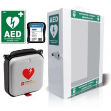 LIFEPAK CR2 Essential Fully-Automatic Defib - Cabinet Bundle