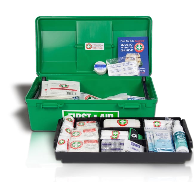 first aid box contents list