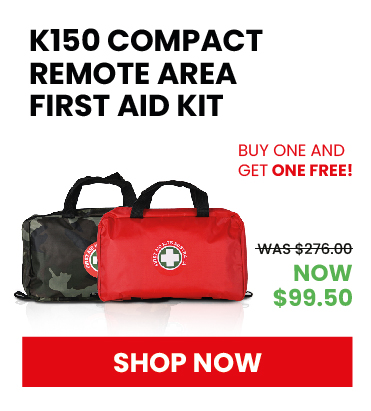 K150 COMPACT REMOTE AREA FIRST AID KIT - BUY ONE GET ONE FREE