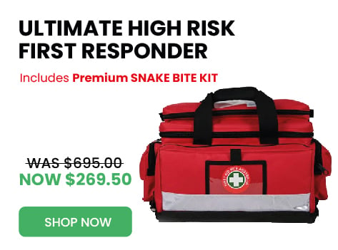 K1666 HIGH RISK REMOTE AREA SOFTPACK FIRST AID KIT - TOP OF THE RANGE