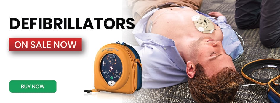 Defibrillator sale on now!