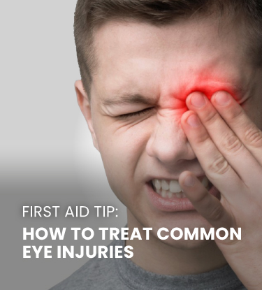First Aid Tip: 4 Most Common Eye Injuries and How to Treat Them